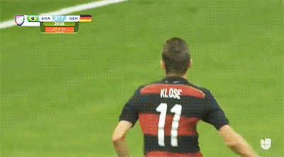 This GIF has everything: football, soccer, brazil, GERMANY!