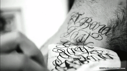 tattoo stencil
