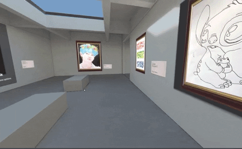 Preview of the Virtual Art Gallery