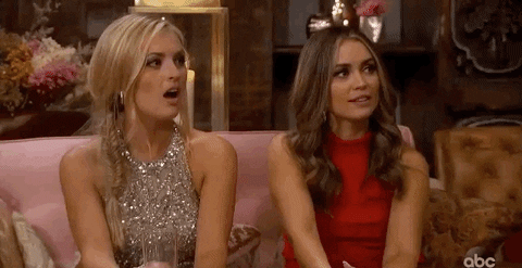 Episode 1 Omg GIF by The Bachelor - Find & Share on GIPHY