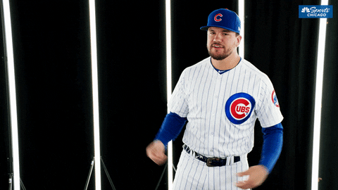 Kyle Schwarber Baseball GIF by NBC Sports Chicago - Find & Share ...