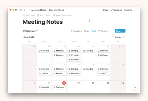 Filtrar calendario