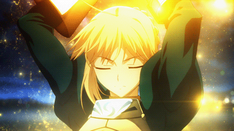 Sabergif Saberfatestaynight Fatezero Fategrandorder GIFs - Find & Share ...