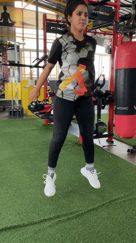10-Minutes Full Body workout plan from home 11 Jump Squats
