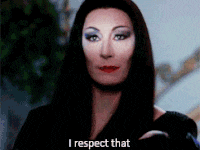 I Respect That Morticia Addams GIF - Find & Share on GIPHY