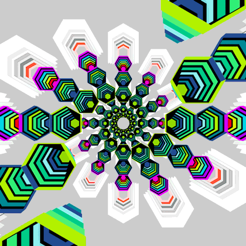 Double Helix Hexagon GIF Find & Share on GIPHY