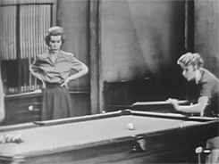 Alice playing pool with Ralph and their friends. Alice playing pool with Ralph and their friends.