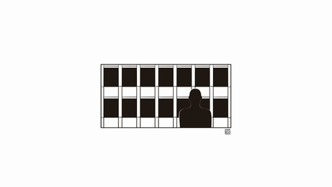 Animation Black And White animated GIF