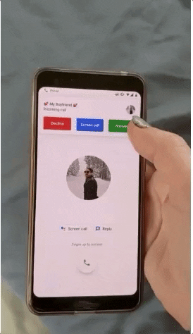 Your new fake bf is calling... fake bf gif