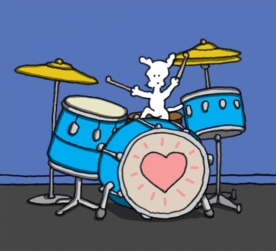 Drums Drumming GIF by Chippy the Dog Find & Share on GIPHY