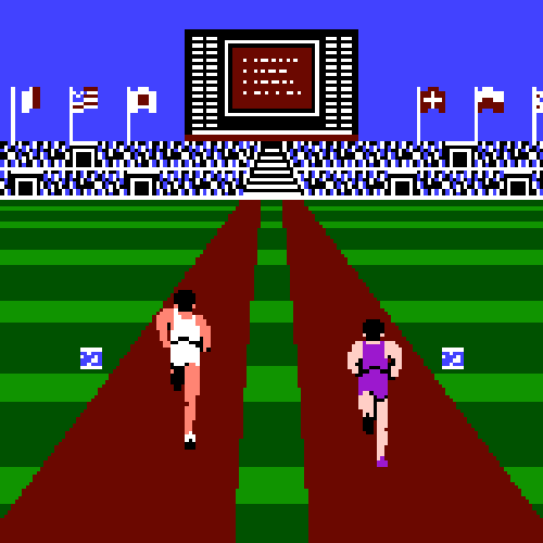 World Class Track Meet Nintendo GIF Find & Share on GIPHY