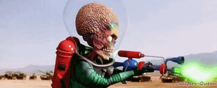Alien Mars Attacks GIF - Find & Share on GIPHY