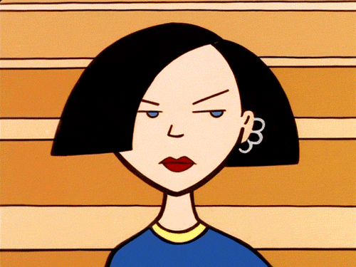 wtf daria judging you only live once wtf gif