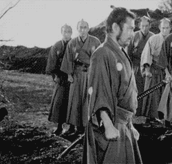 Akira Kurosawa Samurai GIF - Find &amp; Share on GIPHY