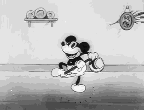 Image result for happy mickey gif