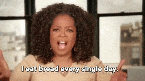 I Eat Bread Every Single Day GIF - Find & Share on GIPHY