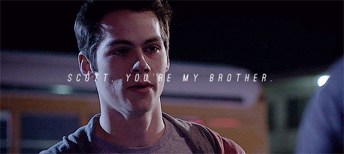 You're My Brother Teen Wolf GIF