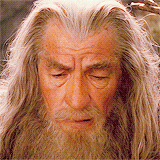 Gandalf sad