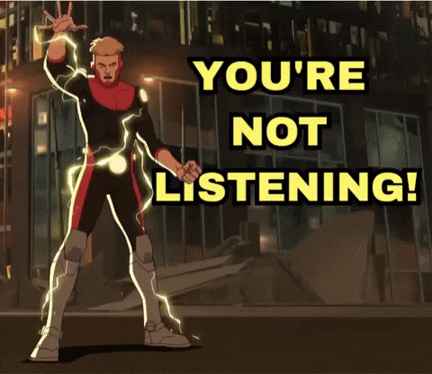Powerplex: "You're Not Listening!"