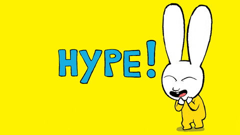Hype Reaction GIF by Simon Super Rabbit - Find & Share on GIPHY