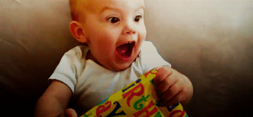 Image for funny happy baby gif