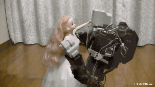 Robot Barbie Find And Share On Giphy