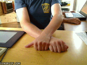 Finger Optical Trick Motion Gif Animation