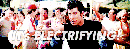 It's electrifying!