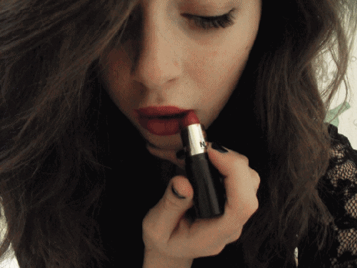  lipstick make up GIF