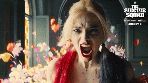 Yelling Harley Quinn GIF by The Suicide Squad