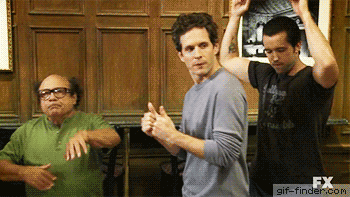 Image result for always sunny gif