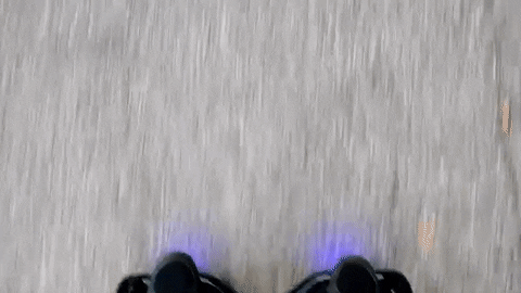 Riding the Powerboard by Hoverboard