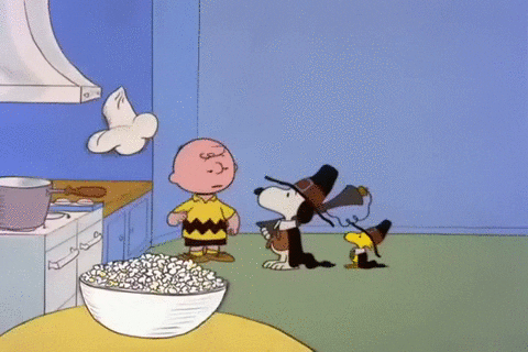 Charlie Brown Thanksgiving GIF by Peanuts - Find & Share on GIPHY