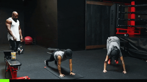 Mike Rashid How to Get Shredded Modified Burpees Walking Plank