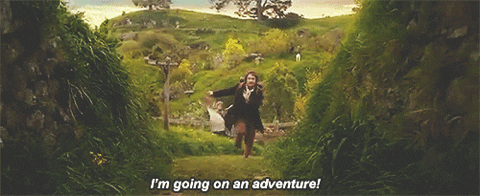 Bilbo on a journey