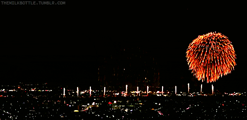 fireworks animated GIF