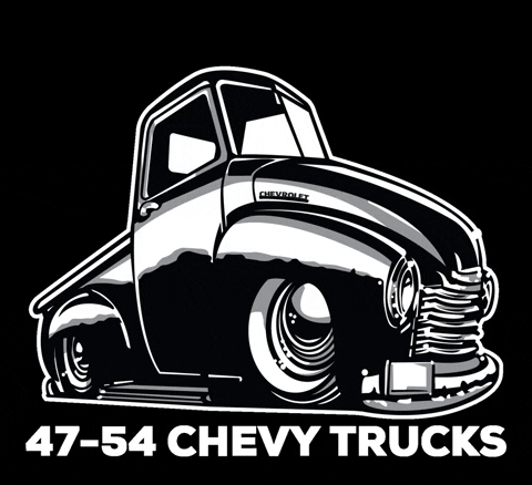Chevy Trucks Vintage GIF by LSFab - Find & Share on GIPHY