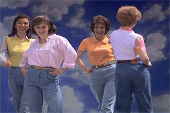 Image result for mom jeans gif
