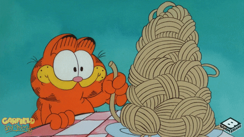 Garfield and Pasta