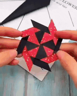 Paper star in wow gifs