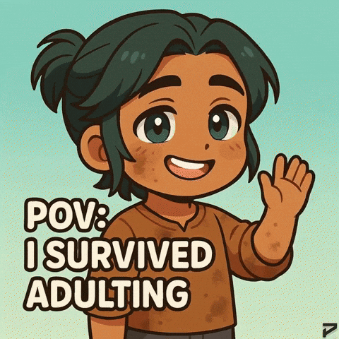 sigh of relief, I survived