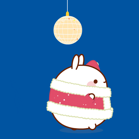 Happy New Year GIF by Molang - Find & Share on GIPHY