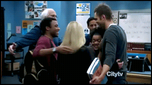 Hanging Out Group Hug GIF - Find & Share on GIPHY