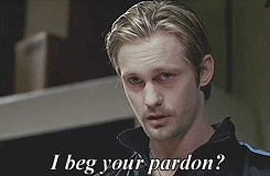 Confused True Blood GIF