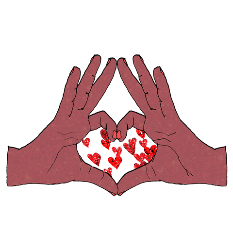 Heart Hands gif