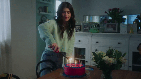 Birthday Cake GIF by Dylan Conrique - Find & Share on GIPHY