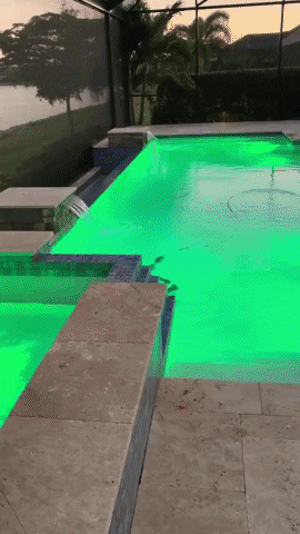 Unterwasser Poolbeleuchtung 
