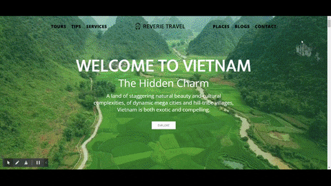 Vietnam Travel Website