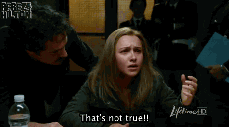 Not True Hayden Panettiere GIF - Find & Share on GIPHY