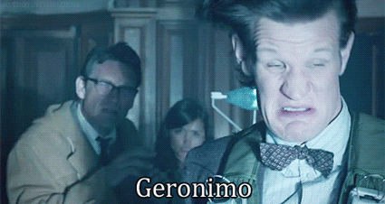 doctor who matt smith geronimo
